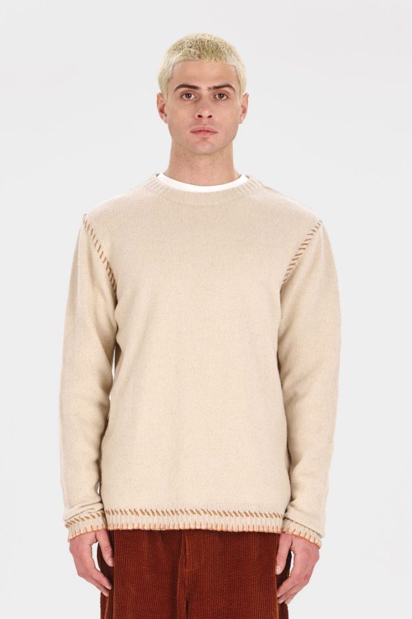 JAGO Lambswool Jumper - Sand