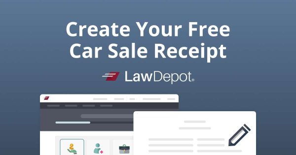 Car Sale Receipt