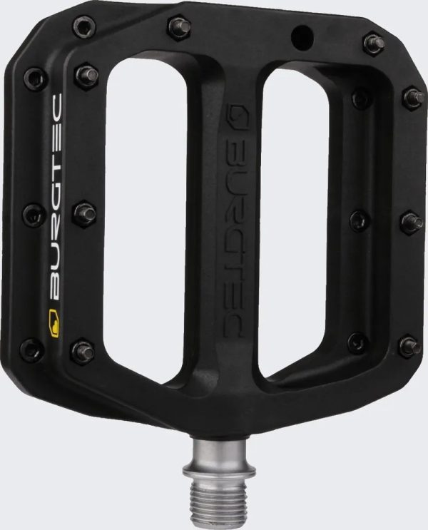Burgtec MK4 Composite Flat Pedals Black