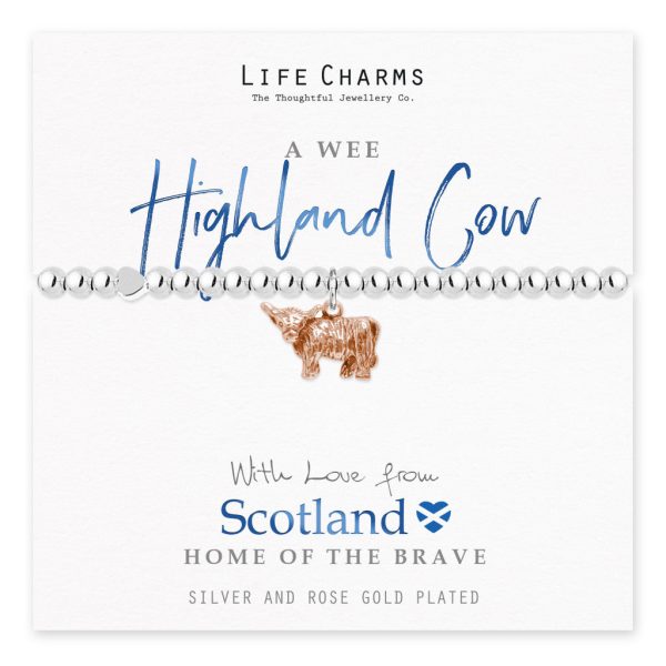 With Love from Scotland - Highland Cow bracelet