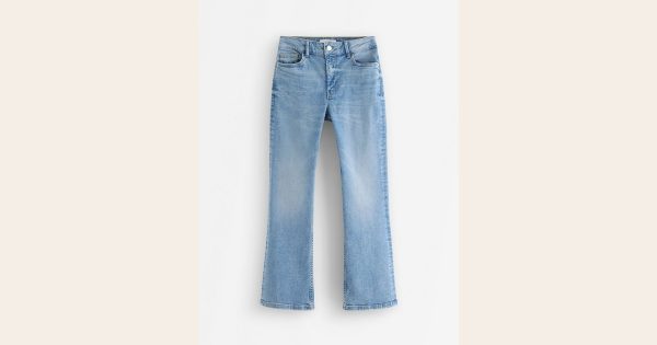FLARE Karen cropped jeans with mid waist