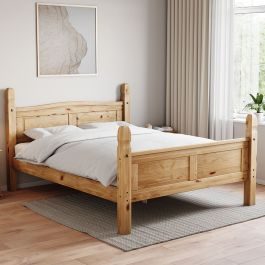 Corona 5ft King Solid Pine Bed High Foot End