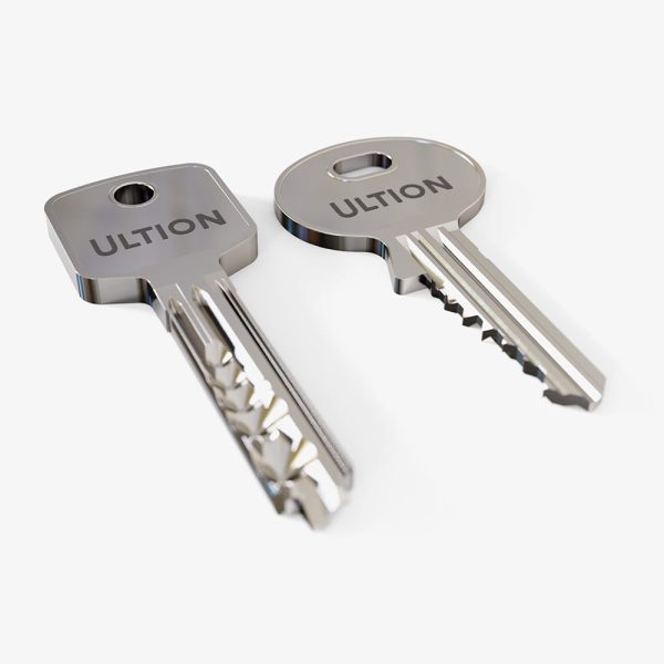 Ultion Keys High Security with Free Key Caps