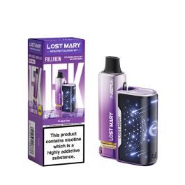 Lost Mary Nera 15k Prefilled Kit - Grape Ice