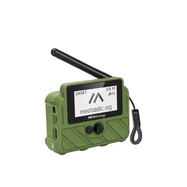 Meshnology N37E Wio Tracker L1 E-Ink Meshtastic GPS Tracker Long-Range LoRa Communication
