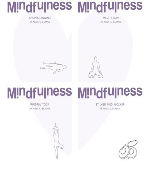 Nina Ekman - 4 Mindfulness lydbøger sampak (MindfulHouse)