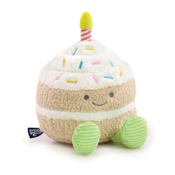 Snuggle Buddies 24cm Birthday Cake Soft Toy