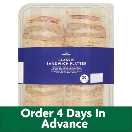 Classic Sandwich Platter (20 Pieces)