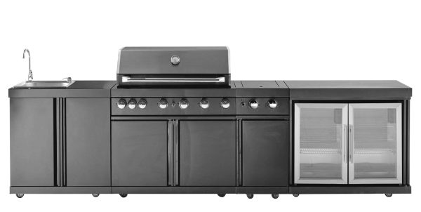 Black Collection - Free-standing outdoor kitchen - Wisconsin