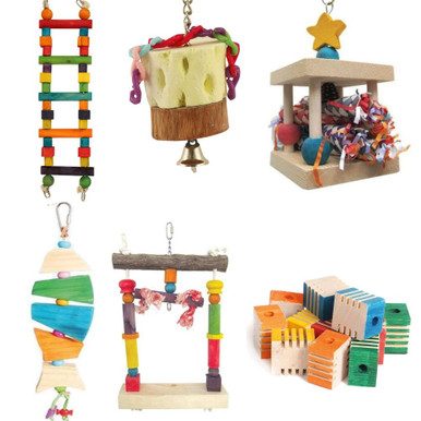 Northern Parrots African Grey Parrot Toy Sale Pack