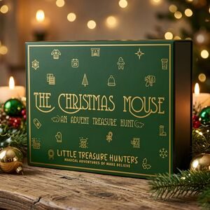 The Christmas Mouse: Advent Calendar Treasure Hunt, With Personalised Letter Option