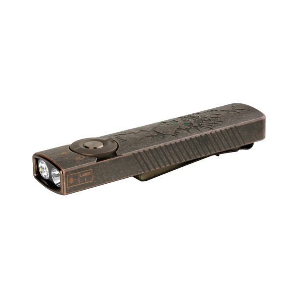 Arkfeld Pro Flat EDC Torch with LED Light & UV & Laser