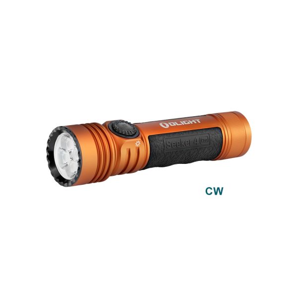 Seeker 4 Pro LED Torch 4600 Lumens USB -C Rechargeable