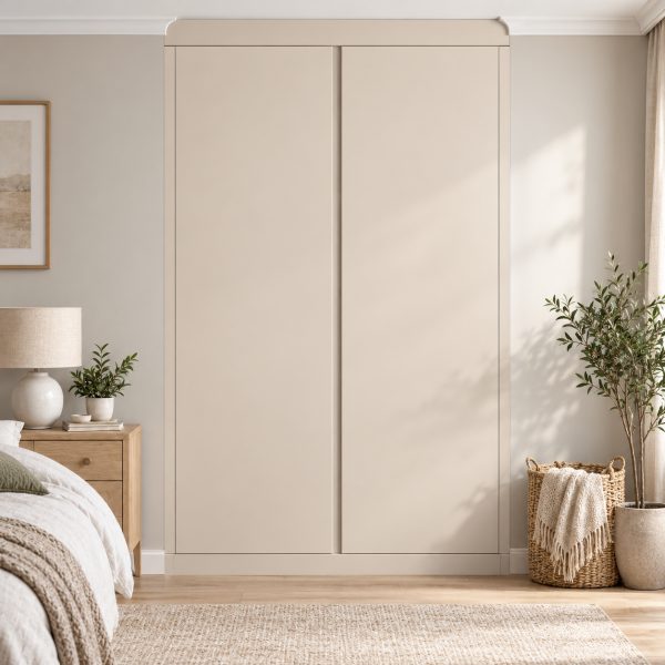 2 Door Handleless Front Frame Fitted Wardrobe - Widths Available 800mm - 1400mm