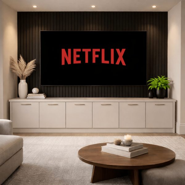 Blyth Smooth Media Wall Base Unit