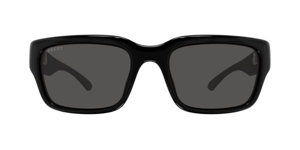Gucci GG2240S Men Black Squared Sunglasses