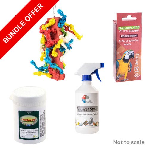 Complete Parrot Seasonal Moulting Kit for Feather Condition & Wellbeing