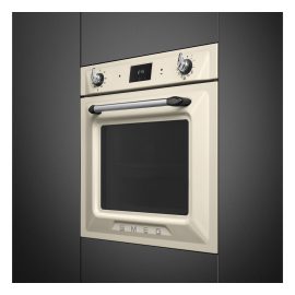 Smeg Victoria SOP6900TP Built in Electric Single Oven - Cream