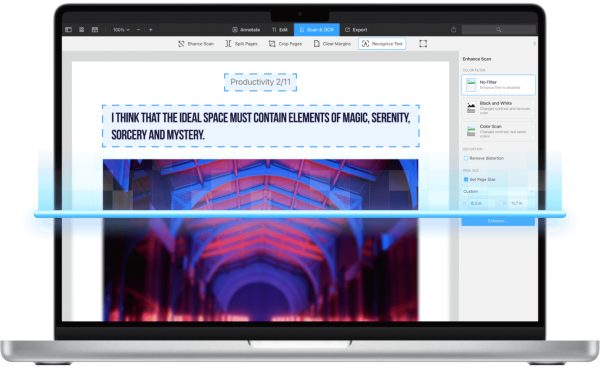 OCR PDF on Mac