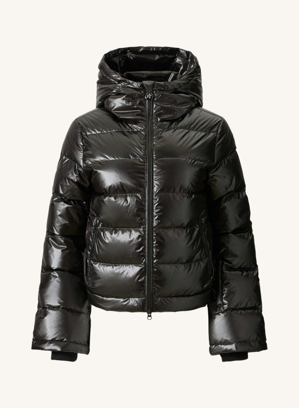 High Shine Polar Flare Down Jacket
