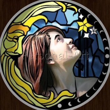 Stained Glass Portrait