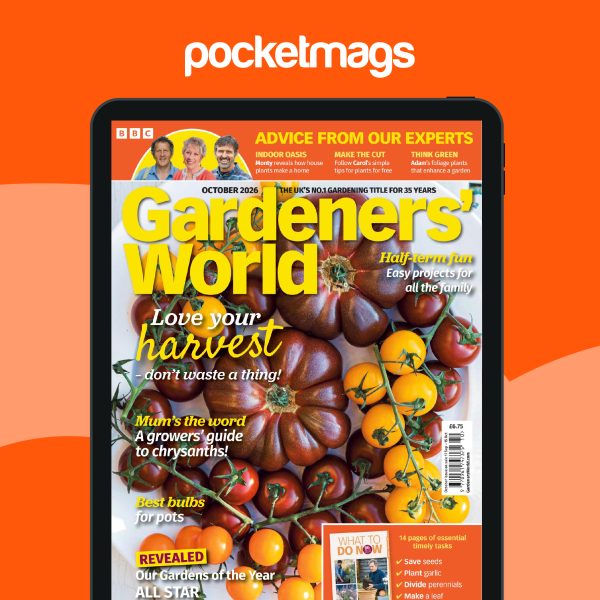 BBC Gardeners’ World Magazine - Annual Digital Subscription