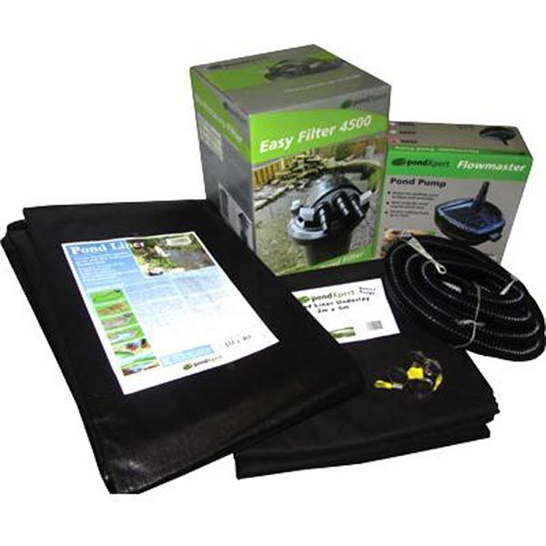 PondXpert EasyPond 4500 Pond Kit with Liner and Underlay