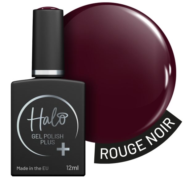 Halo Gel Polish Plus 12ml Rouge Noir