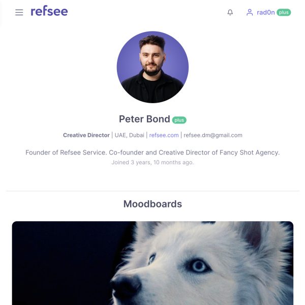 Creator profiles