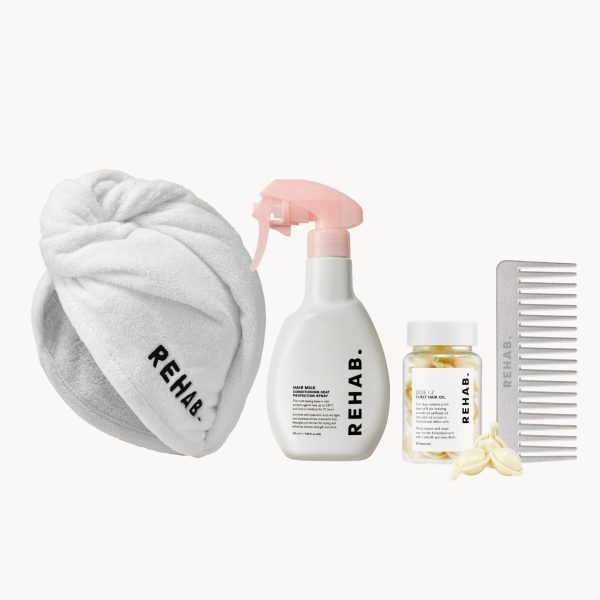 REHAB. Curly Hair Routine