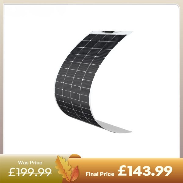 200 Watt 12 Volt Flexible Monocrystalline Solar Panel