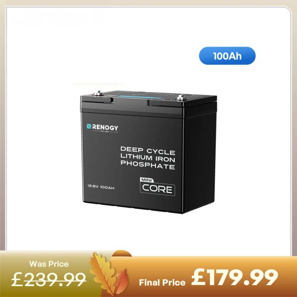 Core Mini- 12.8V 100Ah Lithium Iron Phosphate Battery