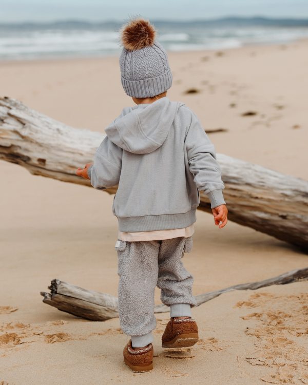 Fleece Zip Up Hoodie - Bondi Breeze