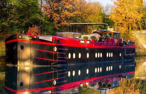 Peniche Freycinett canal barge, Carcassonne
