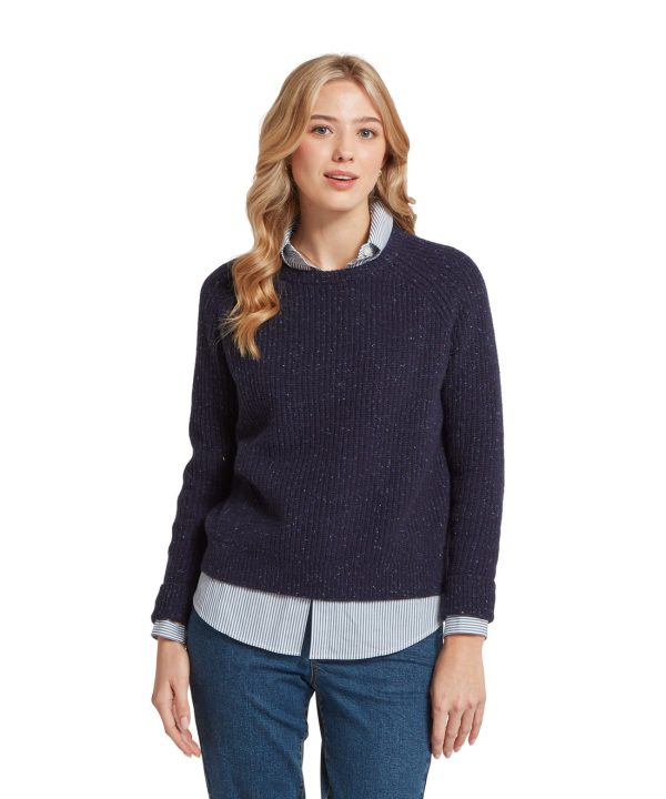 Women's Balmaha Jumper - Blueberry