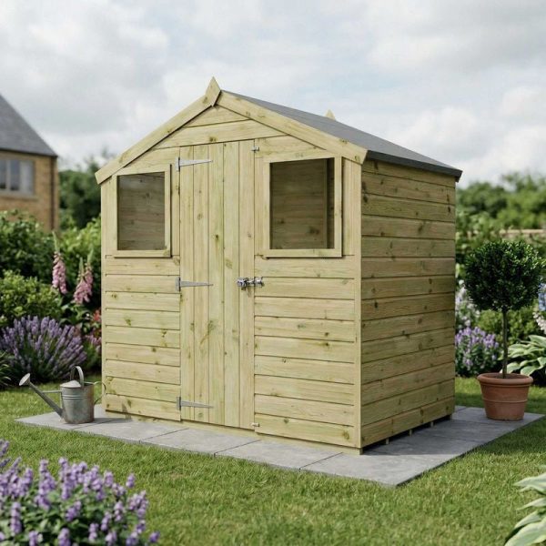 Adley 6' x 4' Shiplap Apex Shed