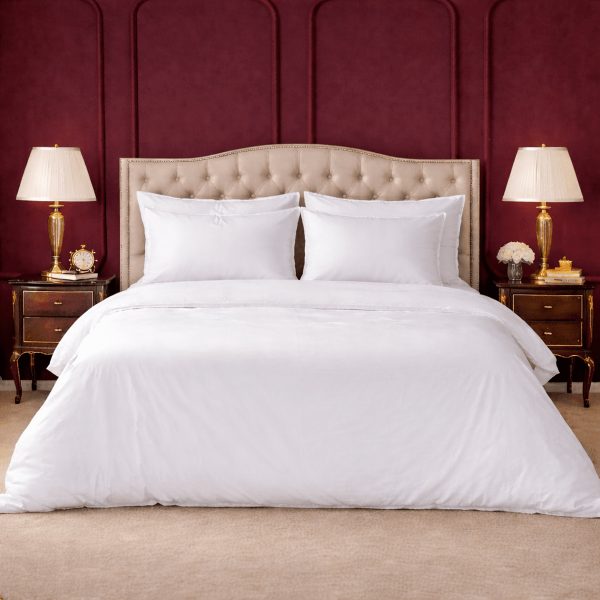 Loomshire Bamboo White Full Bedding Set