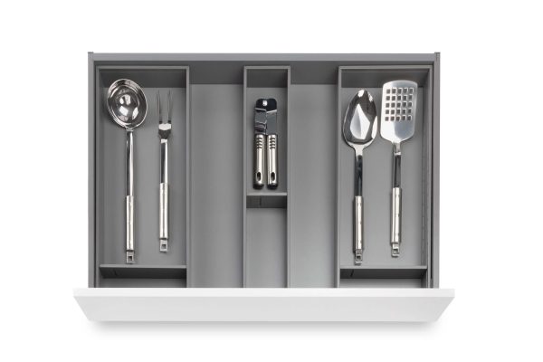 PLAINtrio Steel. Bundle for Cutlery & Kitchen Utensils (50 cm)
