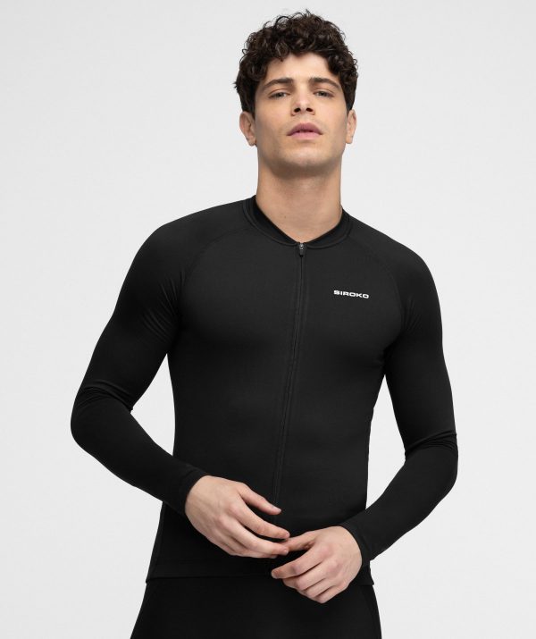 Core Greylock Men's thermal long sleeve cycling jersey