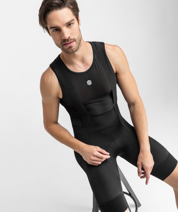 Malhao Men's cycling bib shorts in recycled fabrics