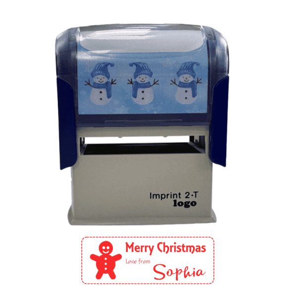 Customisable Christmas Card Stamper