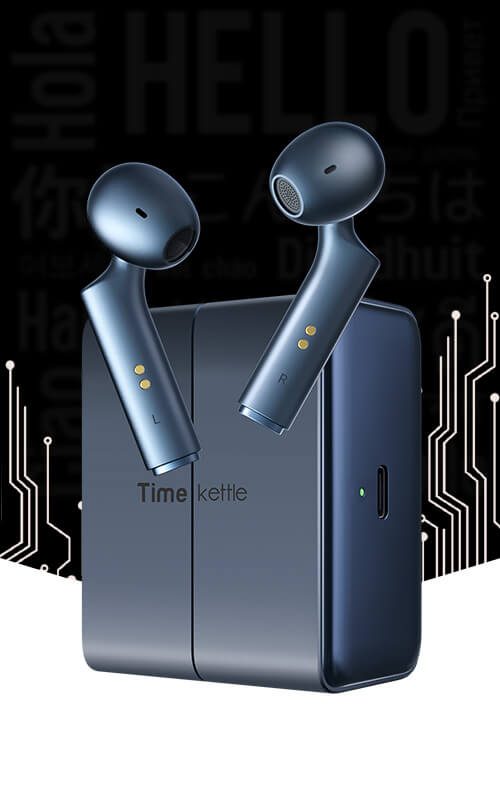 W4 AI Interpreter Earbuds