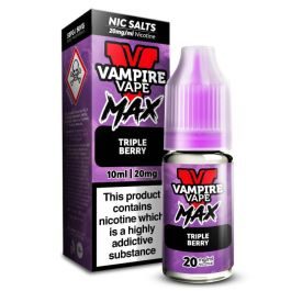 Vampire Vape Max Triple Berry 10ml Nic Salt E-Liquid