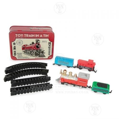 Train Set in a Tin
