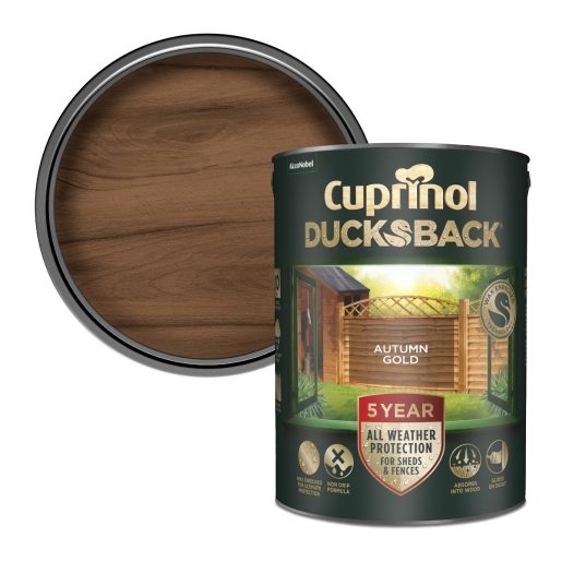 Cuprinol Ducksback 5L Autumn Gold