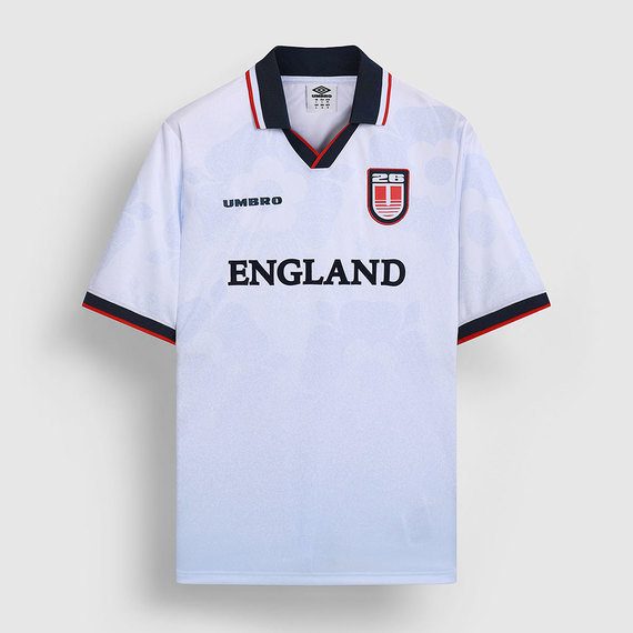 England Football Jersey White