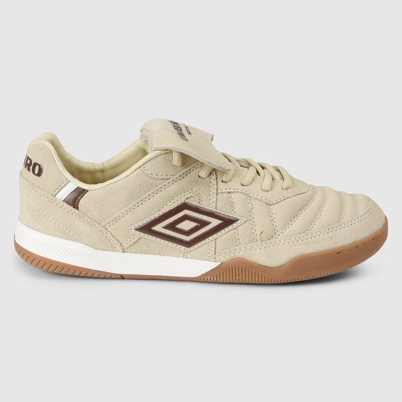 Speciali TR Suede Flap Trainer Cream / Dark Brown / White