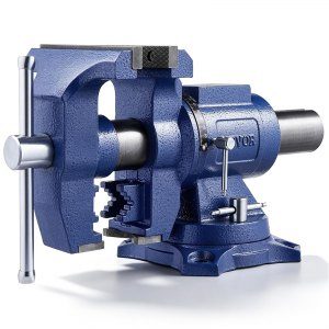 VEVOR Heavy Duty Bench Vise, 6-1/2" Jaw Width