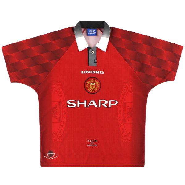 1996-98 Manchester United Umbro Home Shirt