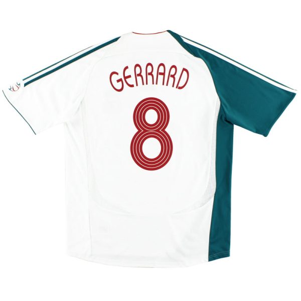 2006-07 Liverpool European Third Shirt Gerrard #8